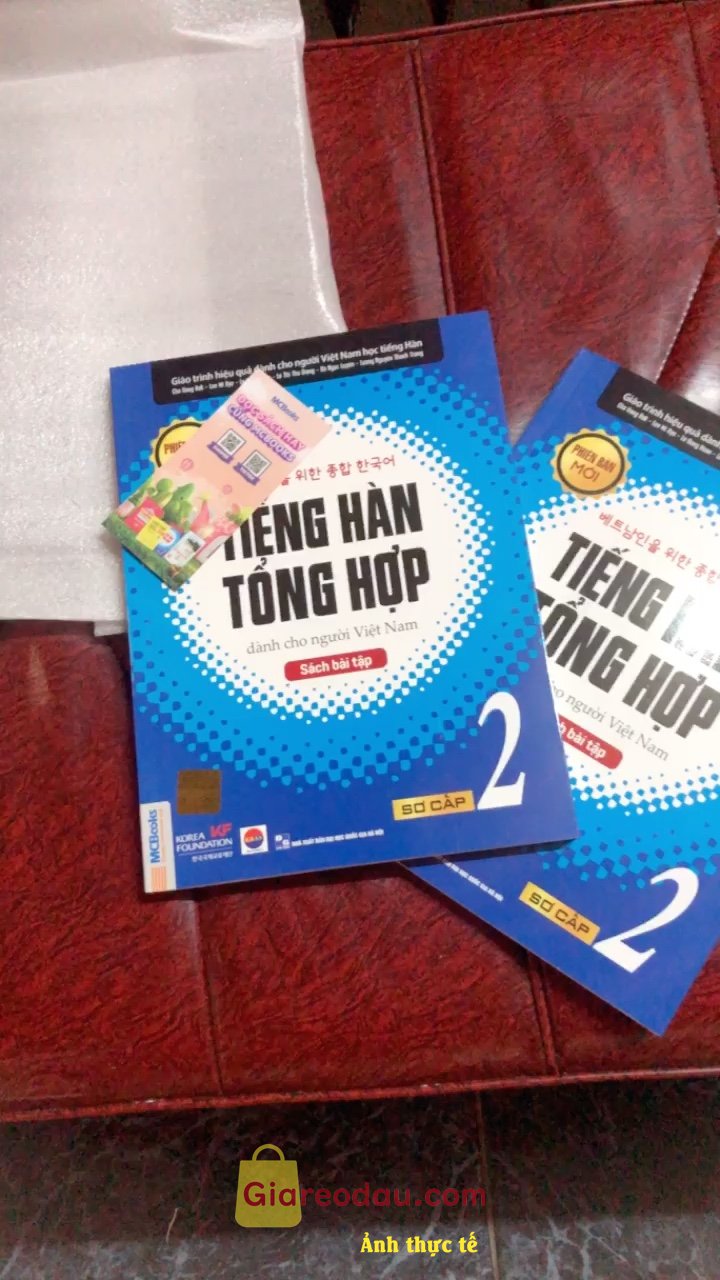 Giảm giá Sách Tiếng Hàn Tổng Hợp Dành Cho Người Việt Nam - Bài Tập Sơ Cấp 2. ulatr không ngờ là shop giao nhanh đến vậy mình vừa đặt trưa hôm. 