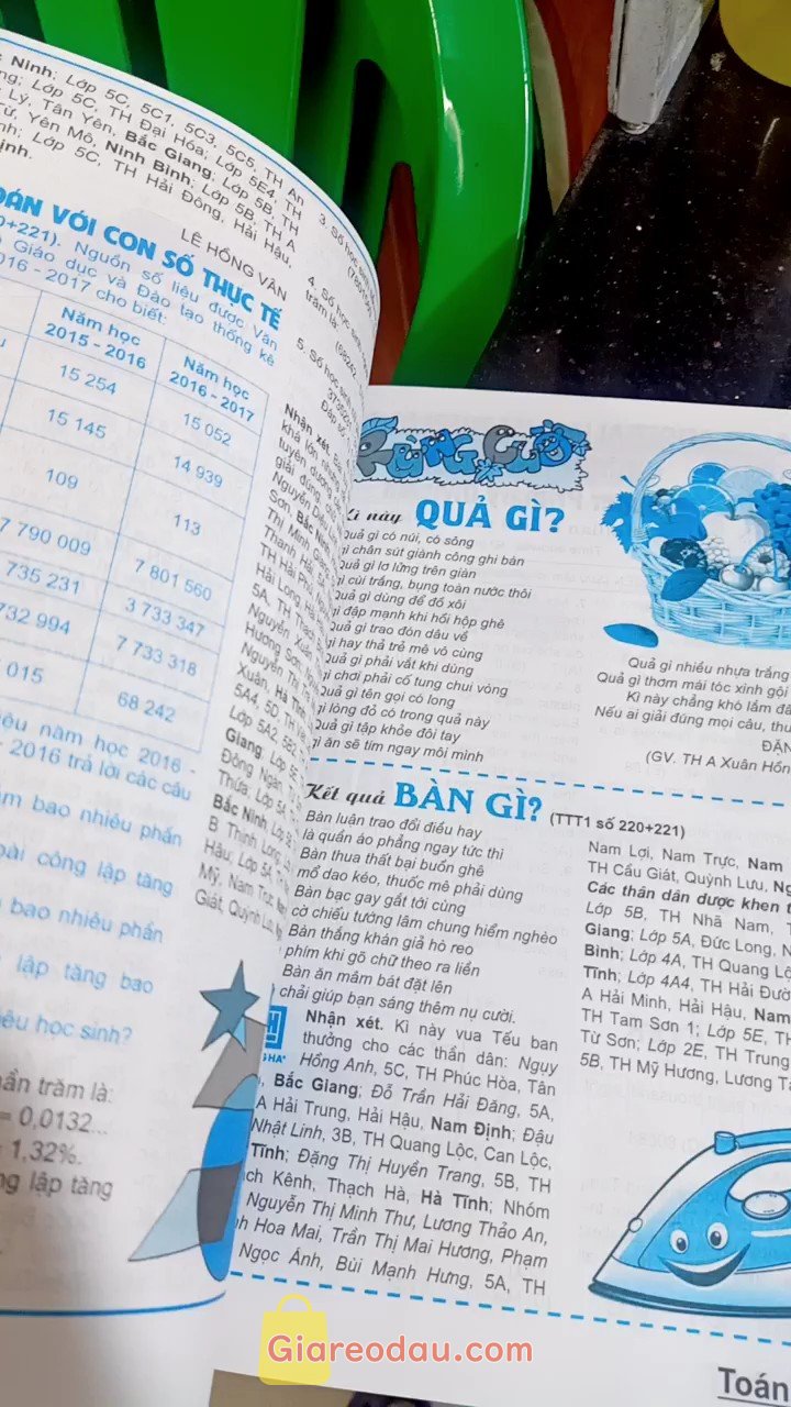 Giảm giá Sách - Tổng tập Toán tuổi thơ Năm 2019 Tiểu học. Bìa đẹp, in ấn đẹp, nội dung hay và bổ ích. . 
