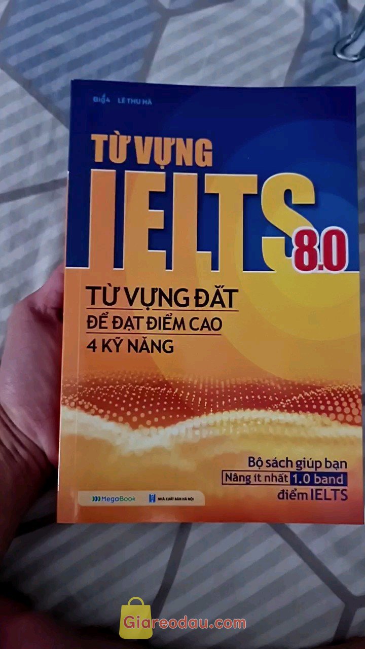 Giảm giá Sách Từ vựng IELTS 8.0 - Từ vựng đắt để đạt điểm cao 4 kỹ năng - MGB - MGB. Sách rõ ràng, mạch lạc, trình bày cụ thể. Highly recommend cho những. 