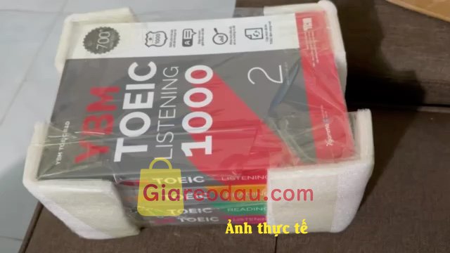 Giảm giá [Mã giảm 25%] Sách YBM TOEIC 1000 4 Vol (Trọn Bộ 4 Cuốn): YBM TOEIC Reading 1000 + YBM TOEIC Listening 1001. Đóng gói cẩn thận, sách in rõ nét, giao hàng đủ số lượng,  để. 