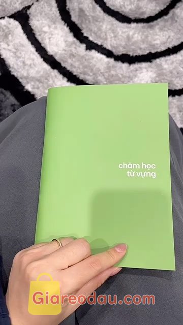 Giảm giá [Mã giảm 5%] Sổ Học Từ Vựng tiếng anh IELTS vocabulary | Sổ Chăm Học Từ Vựng layout khoa học. Giao hàng cũng nhanh ạ. Giấy xịn lắm ạ. Trông xinh và muốn lao vào. 