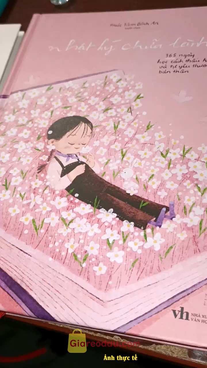 Giảm giá [Mã giảm 33%] Sổ tay Nhật ký chữa lành. Những người cần đc chữa lành cực kì phù hợp vs cuốn sách này. 