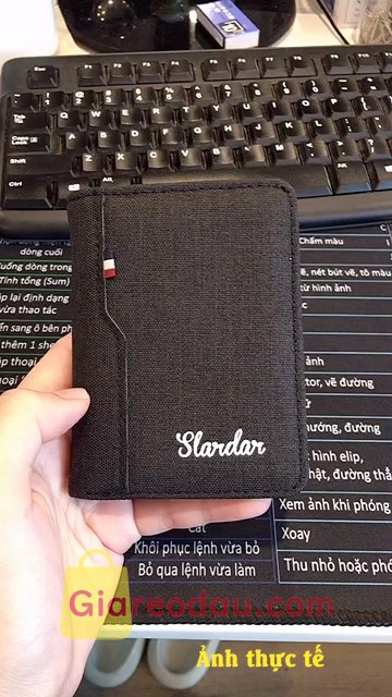 Giảm giá [Mã giảm 38%] Ví Vải Mini Sladar Bản Nâng Cấp Phối Đẹp Mắt Tiện Lợi. [TB] Kính gửi Quý khách, để cập nhật các chương trình chăm sóc. 