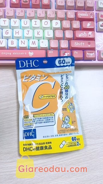 Giảm giá [Mã giảm 18%] Viên uống bổ sung vitamin C DHC sáng da  mờ thâm, tăng cường đề kháng gói 40 viên (20 ngày) và gói 120 viên (60 ngày). Đóng gói cẩn thận. Giao hàng nhanh. Mình săn sale nên còn 120ka thui. 