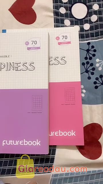 Giảm giá [Mã giảm 15%] Vở May Gáy Caro A4 HAPPINESS 70gsm 200 Trang (Cả Bìa). Quyển vở siêu dày, bìa may đẹp, giá tốt, mọi người có nhu cầu. 
