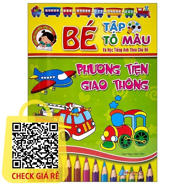 sach be tap to mau va hoc tieng anh theo chu de phuong tien giao thong
