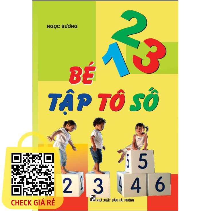SÁCH - Bé tập tô số 1 2 3