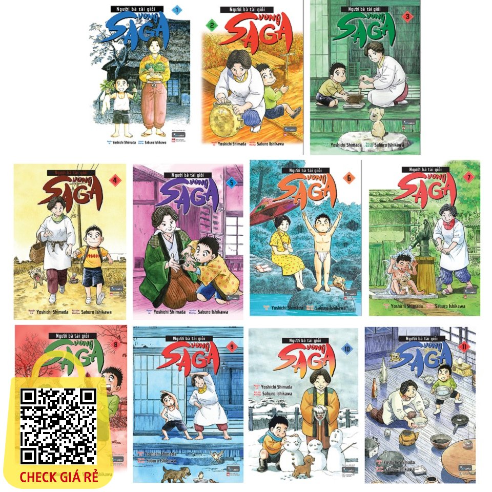 Sách Combo 11 Tập: Người Bà Tài Giỏi Vùng Saga