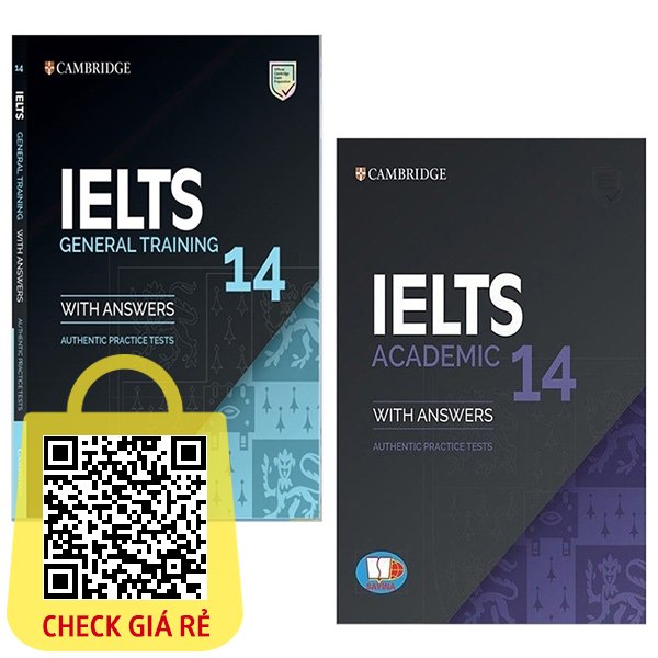 Sách Combo Cambridge Ielts 14 (Bộ 2 Tập)