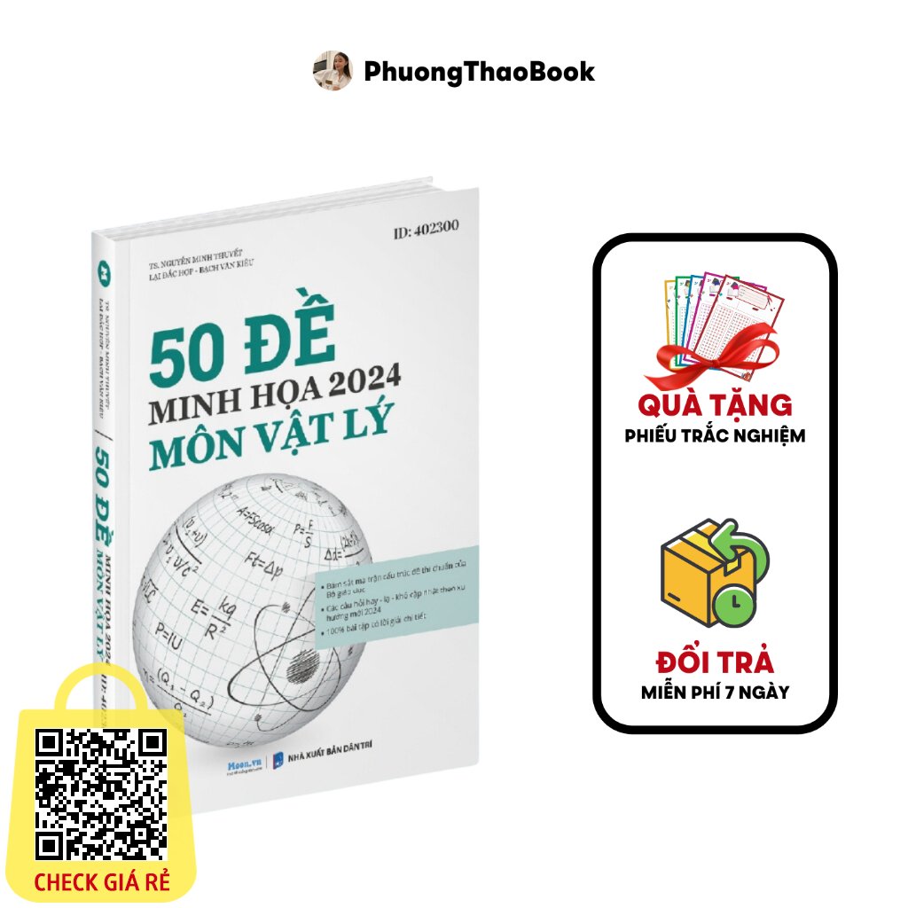 Sách ID 50 Đề Minh Họa Môn Vật Lí