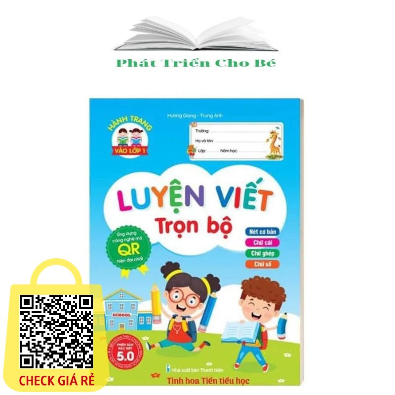 Sách Luyện Viết Trọn Bộ 5.0 Ứng Dụng Công Nghệ Mã Qr